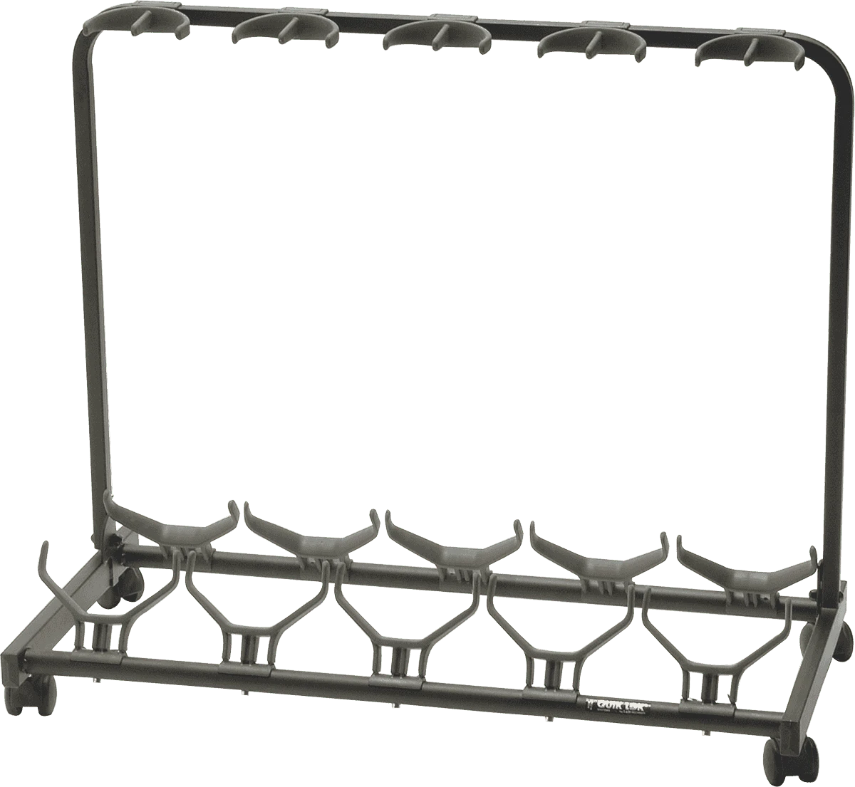 Quiklok GS430 5-fach Gitarrenständer + Rollen